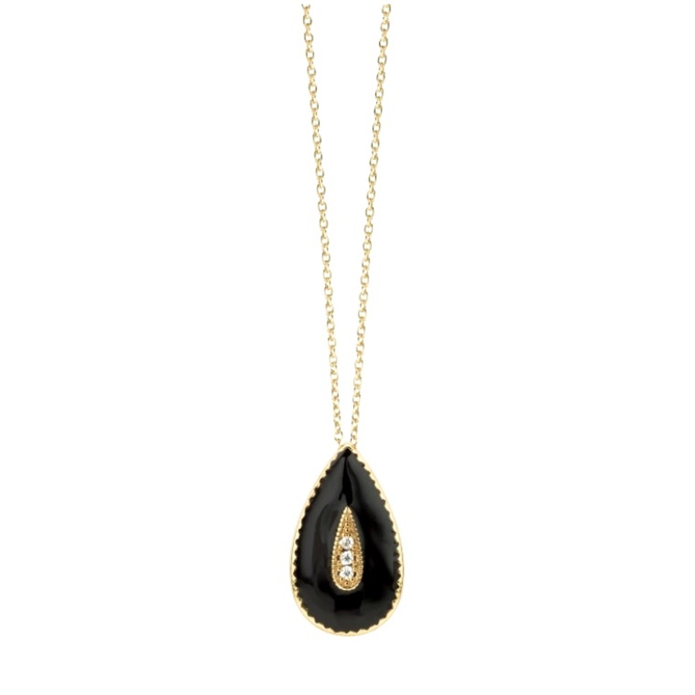 RARE🚨NWOT French Mya-Bay Capri Teardrop Necklace